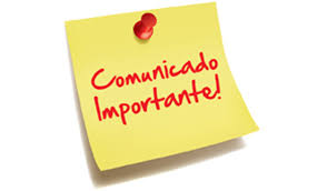 AVISO IMPORTANTE 