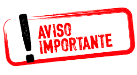 AVISO IMPORTANTE 