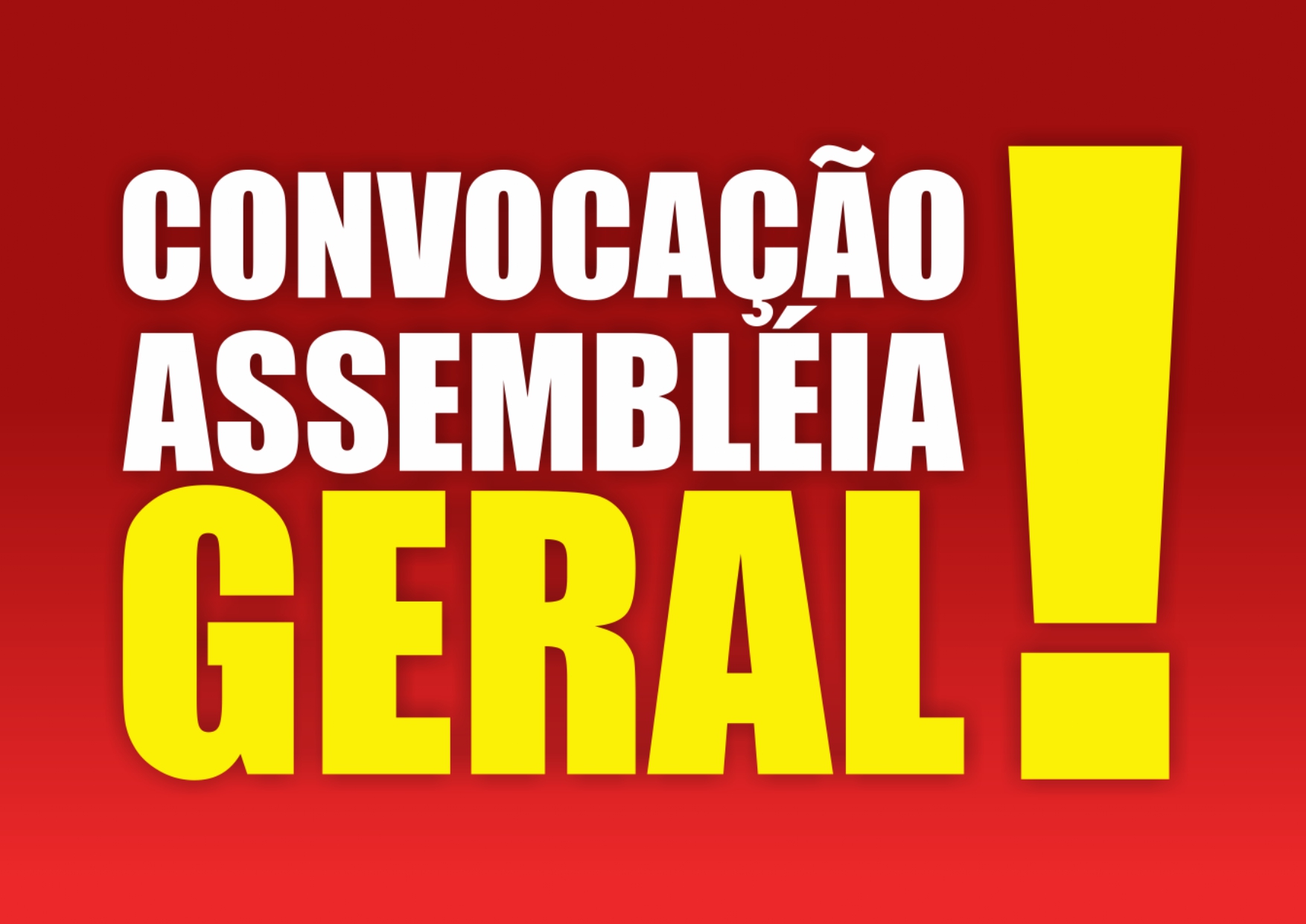 ASSEMBLEIA GERAL EXTRAORDINÁRIA 25/10/2022